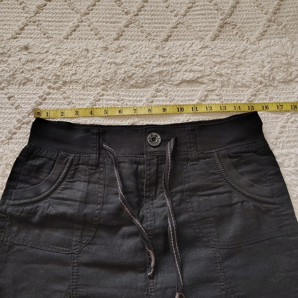 Rare Edc By Esprit Black Mini Skirt with Ruffle Hem - Picture 10 of 11